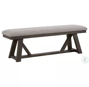 Hearst Reclaimed Chevron 59" Backless Bench