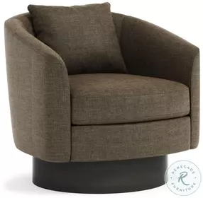 Camino Brown Swivel Chair