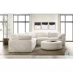 Barefoot White 5 Piece Sectional