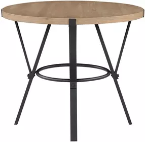 Magnolia Light Brown 42" Round Counter Height Dining Table