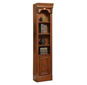 Huntington Antique Vintage Pecan 21" Open Top Bookcase