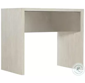 Lowe Jicama And Shiny Nickel Nightstand