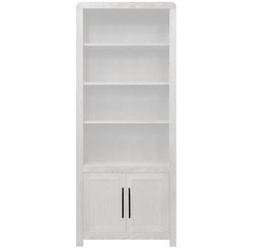 Haven White 2 Door Bookcase