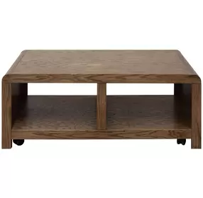 Haven Oak Bourbon Rectangular Cocktail Table