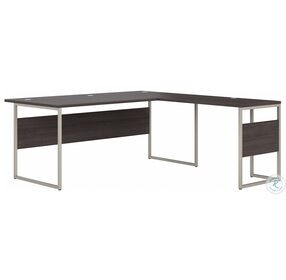 Hybrid Storm Gray 72" Small L Shaped Desk