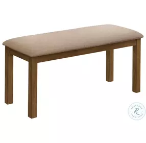 1317 Beige 42" Rectangular Bench