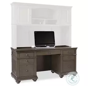 Oxford Peppercorn 66" Credenza Desk