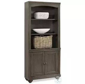 Oxford Peppercorn Door Bookcase
