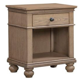 Oxford Tan 1 Drawer Nightstand