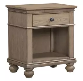 Oxford Tan 1 Drawer Nightstand