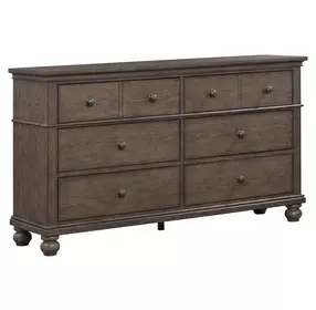 Oxford Cocoa 6 Drawer Dresser