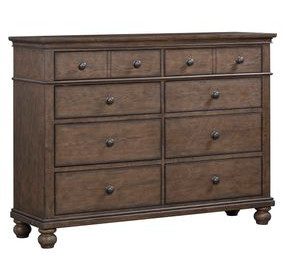 Oxford Cocoa 8 Drawer Chesser