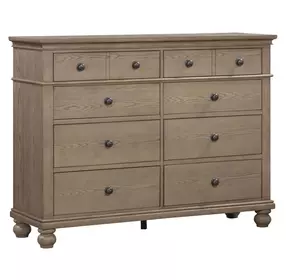 Oxford Tan 8 Drawer Chesser