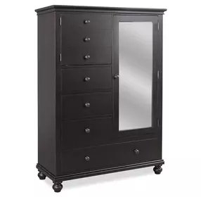 Oxford Black Chifferobe