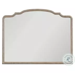 Provence Linen Landscape Arch Bedroom Mirror