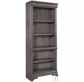 Sinclair Ash Grey Open Bookcase