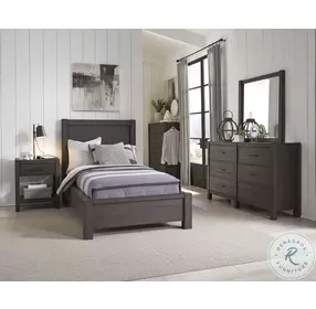 Mill Creek Carob Distressed Youth Storage Panel Bedroom Set