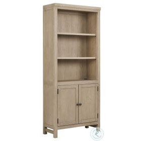 Emerson Light Elm 1 Door Bookcase