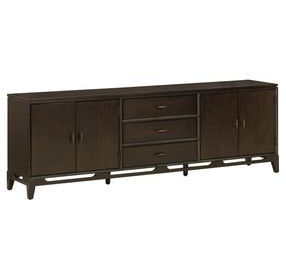 Sutton French Roast 85" TV Stand