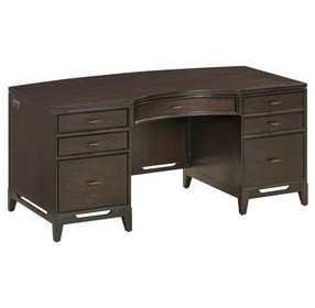 Sutton French Roast 66" Executive Desk