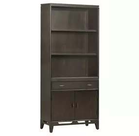 Sutton French Roast 2 Door Bookcase