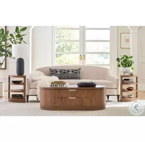 Caden Spiced Caramel Lift Top Occasional Table Set