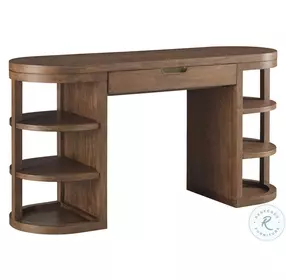 Caden Spiced Caramel Sofa Writing Table