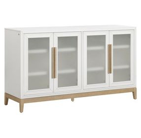 Astoria Pearl 4 Door Sideboard with LED