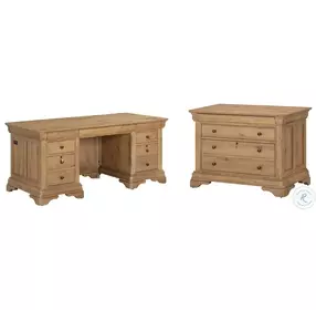 Chateau Philippe Cognac 72" Executive Home Office Set