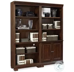 Weston Brown Ale 2 Piece Bookcase Wall
