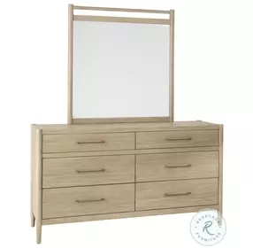 Shiloh Champagne Dresser with Mirror