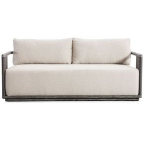 Andros Beige 75" Outdoor Sofa