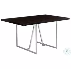 1064 Espresso Rectangular Dining Table