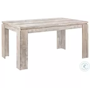 1088 Taupe Rectangular Dining Table