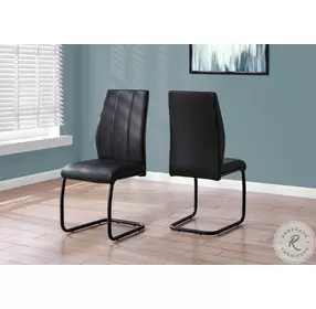 1123 Black Dining Chair Set Of 2