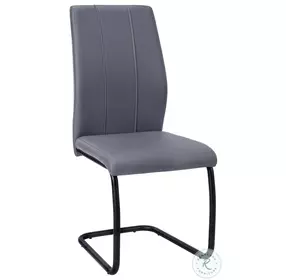 1124 Grey Dining Chair Set Of 2