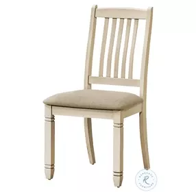 1265 Beige Dining Chair Set of 2
