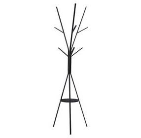 2010 Black 6 Hooks Coat Rack