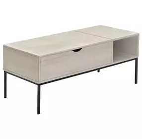 3807 Washed Oak Rectangular Lift Top Cocktail Table