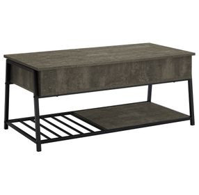 3821 Dark Bronze Rectangular Lift Top Cocktail Table