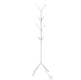 2059 White 70" Coat Rack