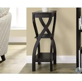 Cappuccino 32" Storage Plant Stand