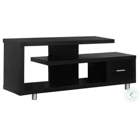 2572 Cappuccino Hollow-Core TV Console