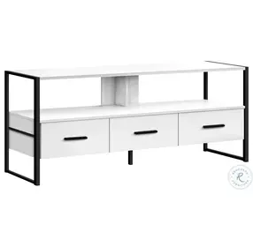 2615 White TV Stand