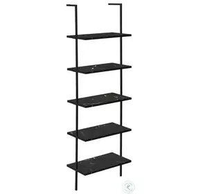 3684 Black Bookcase