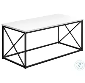 3780 White Coffee Table