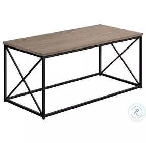 3786 Dark Taupe Coffee Table