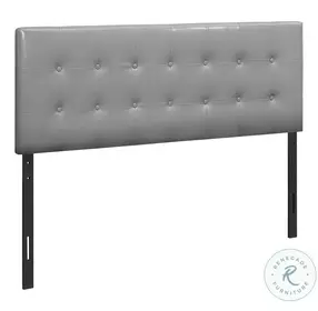 6001Q Grey Queen Size Headboard