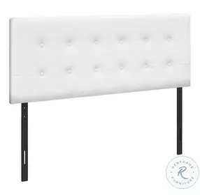 6002F White Full Size Headboard