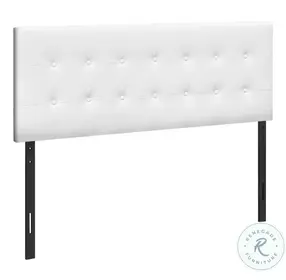6002Q White Queen Size Headboard